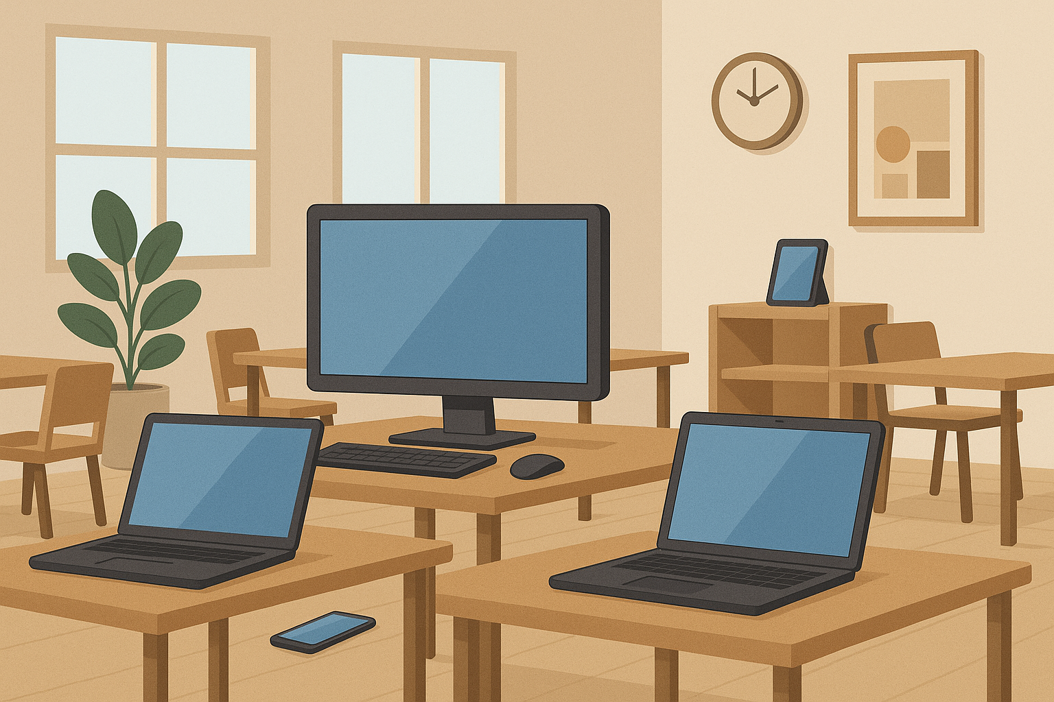 Modern co-working space